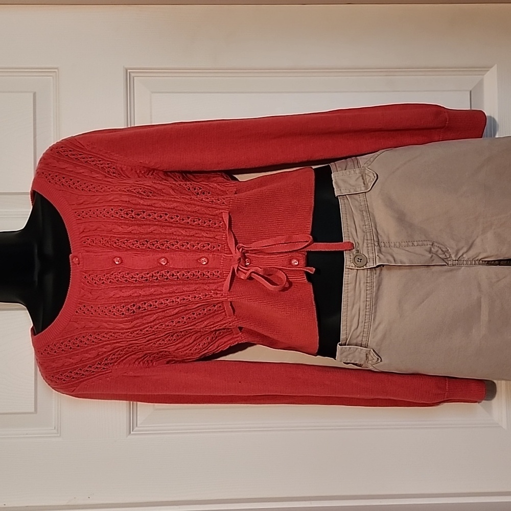 H & M Cardigan with Tie Waist